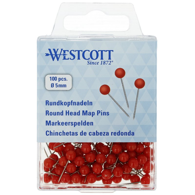 Rode markeernaalden maat 5